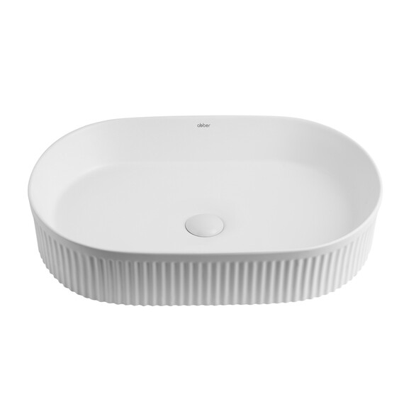Раковина-чаша Abber Bequem 57 см AC2116MW, белый матовый - фото 2