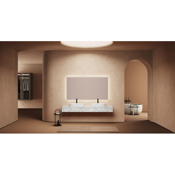 Раковина-чаша Abber Bequem 57 см AC2116MW, белый матовый - фото 4