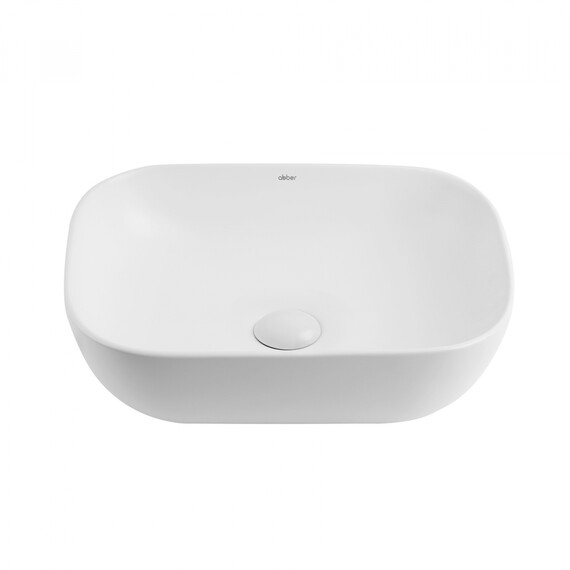 Раковина-чаша Abber Rechteck 46 см AC2200MW, белый матовый - фото 2
