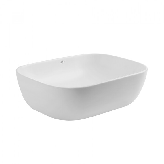 Раковина-чаша Abber Rechteck 46 см AC2200MW, белый матовый - фото 3
