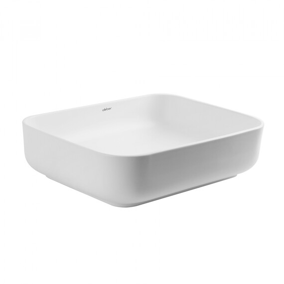 Раковина-чаша Abber Rechteck 50 см AC2202MW, белый матовый - фото 2
