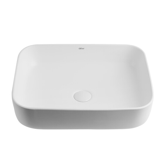 Раковина-чаша Abber Rechteck 50 см AC2202MW, белый матовый - фото 3
