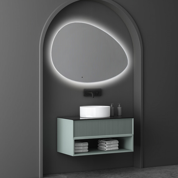 Зеркало Abber Kontur 120 см AG6301SCL-1.2 - фото 2