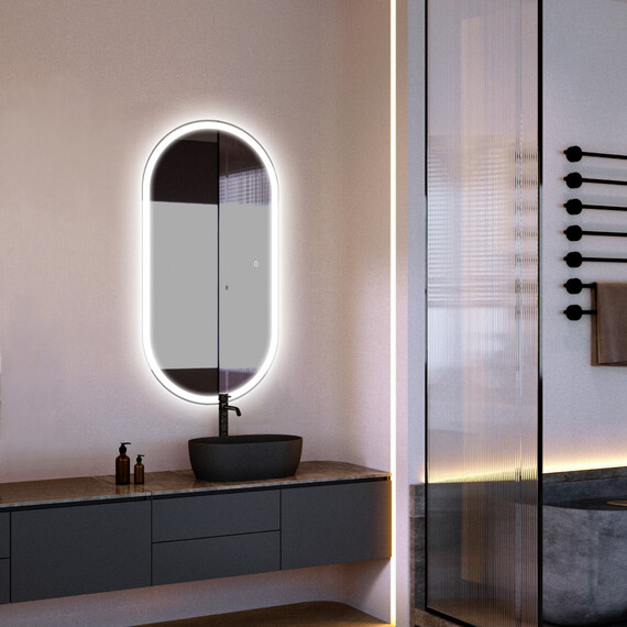 Зеркало Abber Kontur 50 см AG6303S-1.0 - фото 2