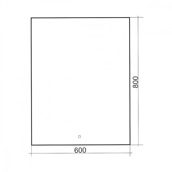 Зеркало Abber See 60 см AG6103S-0.6 - фото 3