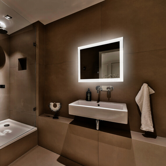 Зеркало Abber See 80 см AG6107S-0.8 - фото 2