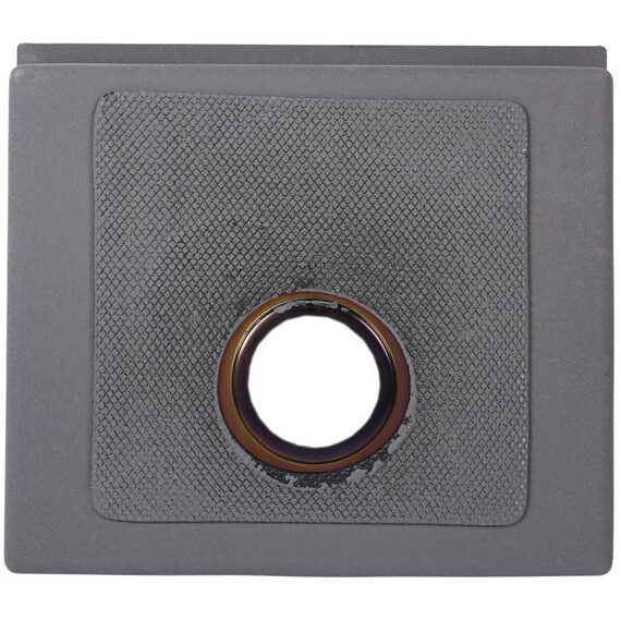 Кухонная мойка Gerhans 44х44см K34444B 3 мм, без отверстия под смеситель, с PVD покрытием, графит, Цвет производителя: графит - фото 15