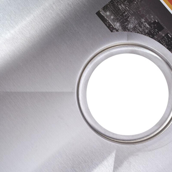 Кухонная мойка Gerhans 44х44см K34444 3 мм, без отверстия под смеситель, нержавеющая сталь, Цвет производителя: нержавеющая сталь - фото 6