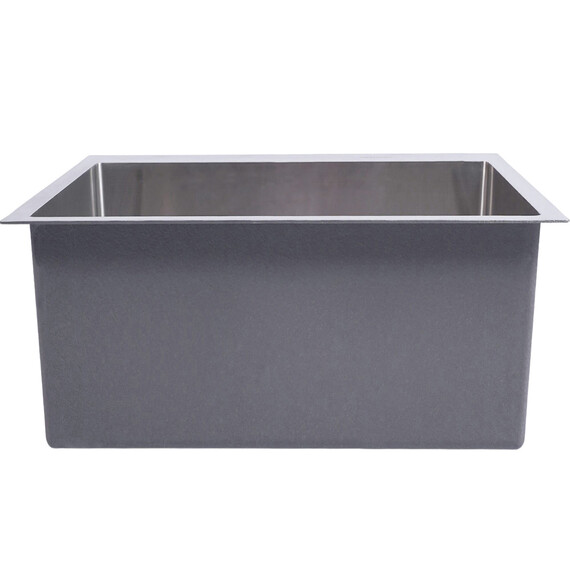 Кухонная мойка Gerhans 50х43см K35043 3 мм, без отверстия под смеситель, нержавеющая сталь - фото 11