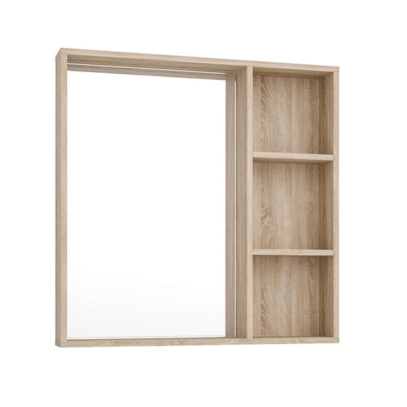 Зеркало Grossman Флай 70 см 207001, дуб сонома - фото 