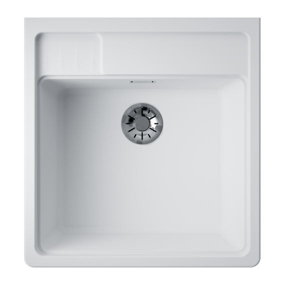 Кухонная мойка Omoikiri Kinokawa 60 4997463, белый - фото 3