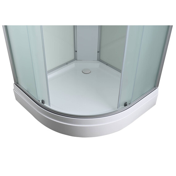 Душевая кабина Avacan 100x100 см C2010, хром/матовое (безсиликоновая сборка) - фото 7