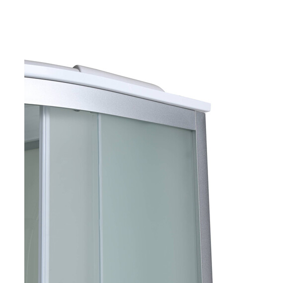 Душевая кабина Avacan 100x100 см C2010, хром/матовое (безсиликоновая сборка) - фото 25