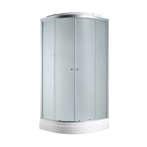 Душевая кабина Avacan 80x80 см C2080N, хром/матовое (безсиликоновая сборка) - фото 3