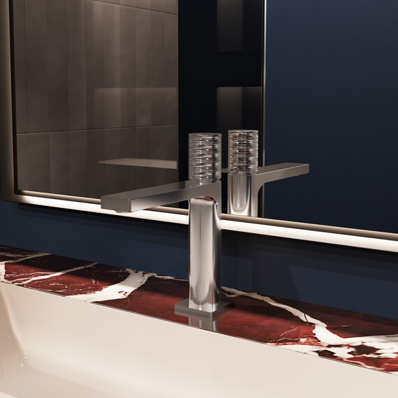 Смеситель для раковины Vincea Domus VBF-5DM01CH - фото 2