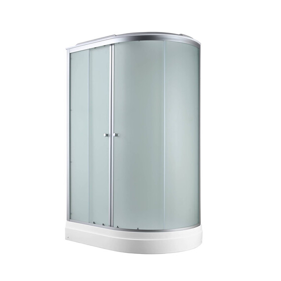 Душевая кабина Avacan 120x80 см C2012LN, хром/матовое (безсиликоновая сборка) - фото 2