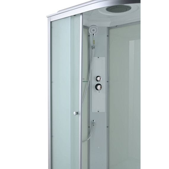 Душевая кабина Avacan 120x80 см C2012L, хром/матовое (безсиликоновая сборка) - фото 10