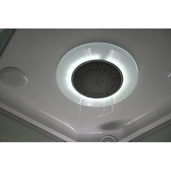 Гидробокс Avacan 100x100 см C3010LED, хром/матовое (безсиликоновая сборка) - фото 7