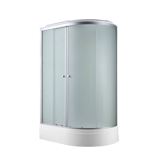 Гидробокс Avacan 120x80 см C3012LLED, хром/матовое (безсиликоновая сборка) - фото 3