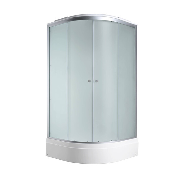 Гидробокс Avacan 90x90 см C3090LED, хром/матовое (безсиликоновая сборка) - фото 6