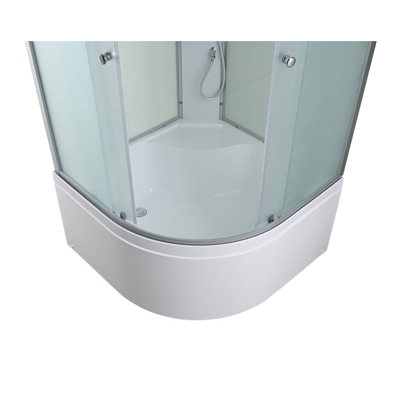 Душевая кабина Avacan 100x100 см C5010, хром/матовое (безсиликоновая сборка) - фото 9