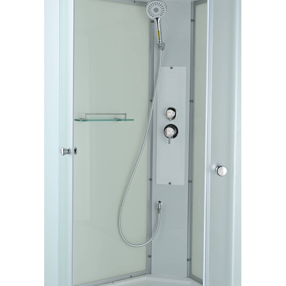 Душевая кабина Avacan 120x80 см C5012LN, хром/матовое (безсиликоновая сборка) - фото 5