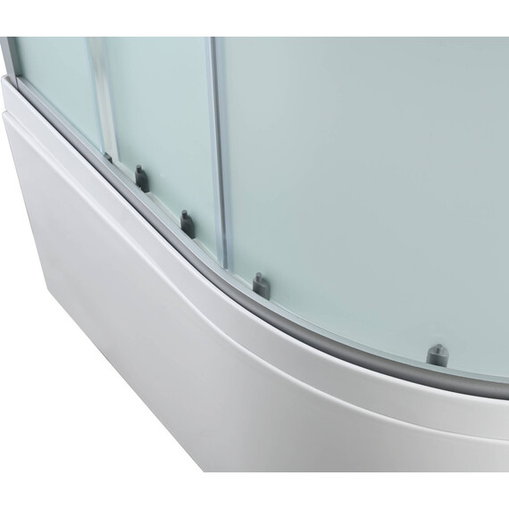 Душевая кабина Avacan 120x80 см C5012LN, хром/матовое (безсиликоновая сборка) - фото 10