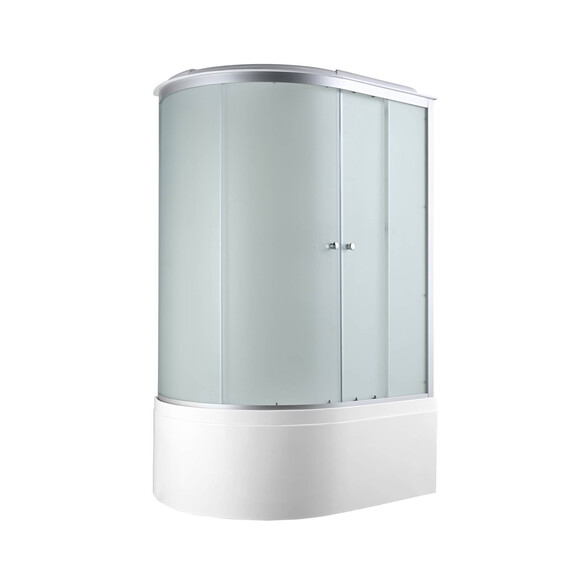 Гидробокс Avacan 120x80 см C5012RLED, хром/матовое (безсиликоновая сборка) - фото 3