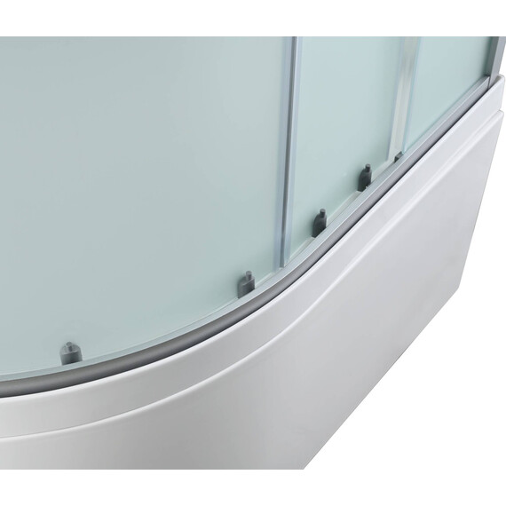 Гидробокс Avacan 120x80 см C5012RLED, хром/матовое (безсиликоновая сборка) - фото 15
