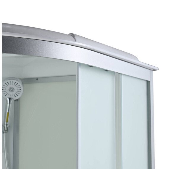 Гидробокс Avacan 120x80 см C5012RLED, хром/матовое (безсиликоновая сборка) - фото 12
