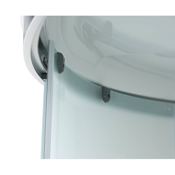Гидробокс Avacan 120x80 см C5012RLED, хром/матовое (безсиликоновая сборка) - фото 11