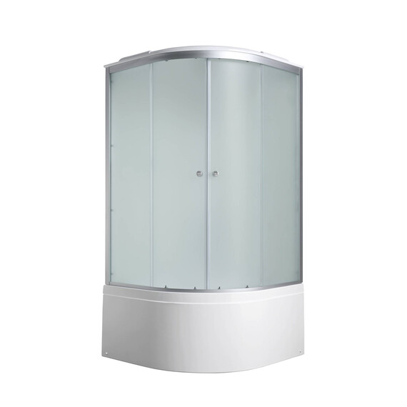 Гидробокс Avacan 80x80 см C5080LED, хром/матовое (безсиликоновая сборка) - фото 3