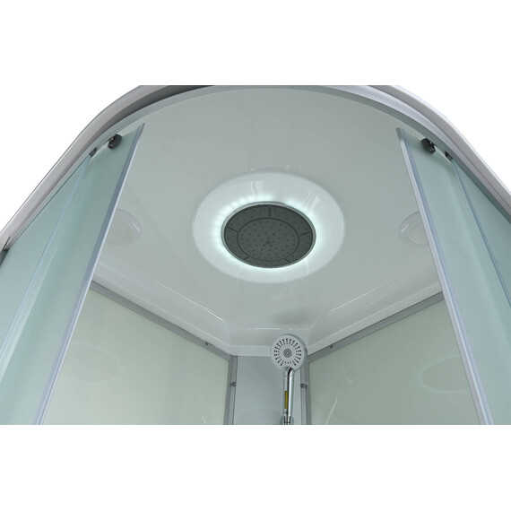 Гидробокс Avacan 90x90 см C5090LED, хром/матовое (безсиликоновая сборка) - фото 11