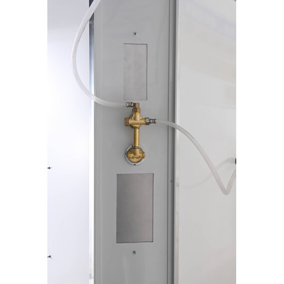 Душевая кабина Avacan 80x80 см CK2080N, хром/матовое (безсиликоновая сборка) - фото 5