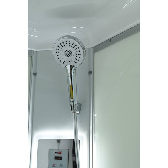 Гидробокс Avacan 90x90 см CK2090LED, хром/матовое (безсиликоновая сборка) - фото 3