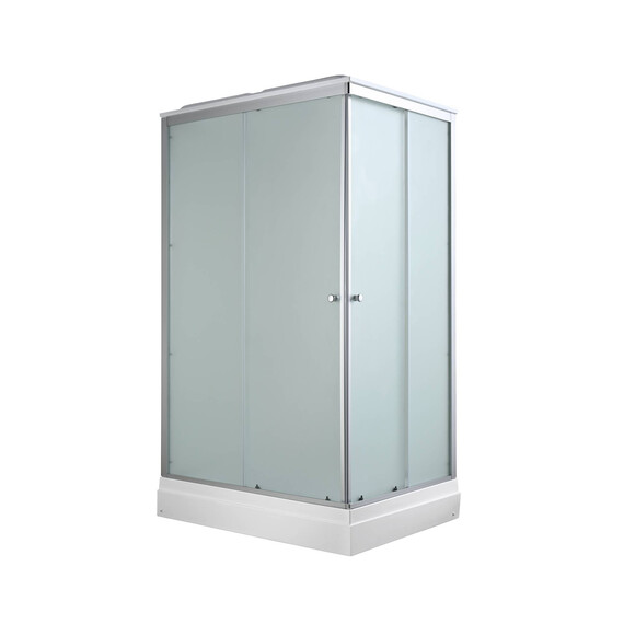 Душевая кабина Avacan 100x80 см CK2810N, хром/матовое (безсиликоновая сборка) - фото 3