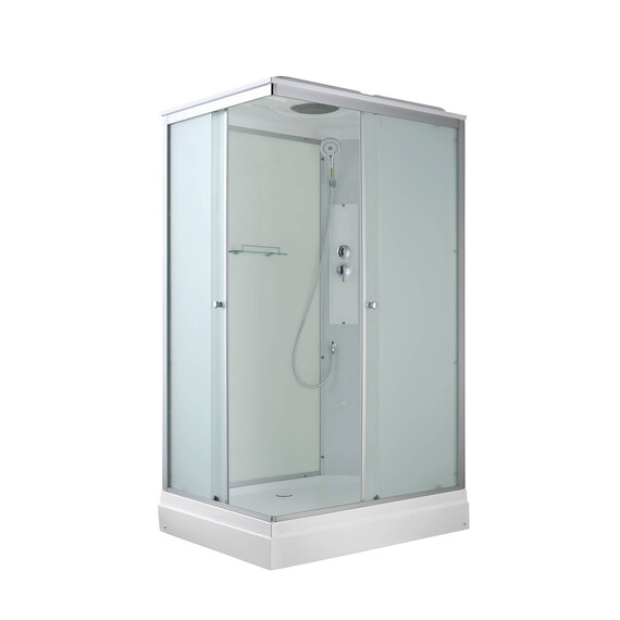 Душевая кабина Avacan 110x90 см CK2911, хром/матовое (безсиликоновая сборка) - фото 2