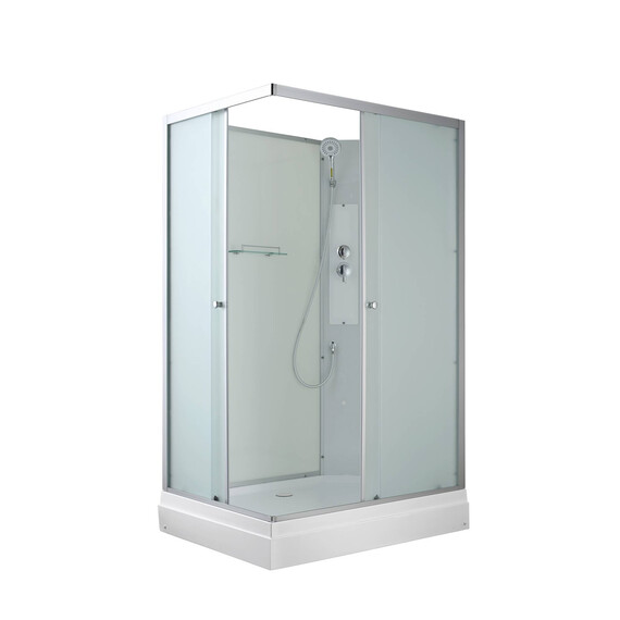 Душевая кабина Avacan 120x90 см CK2912N, хром/матовое (безсиликоновая сборка) - фото 2