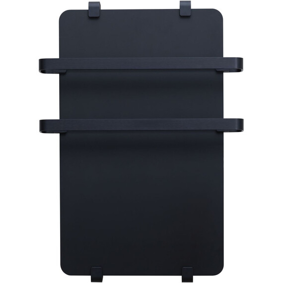 Полотенцесушитель электрический Allen Brau Infinity П2 290x1000 мм (с рейлингом 2.0) 325637, чёрный - фото 2