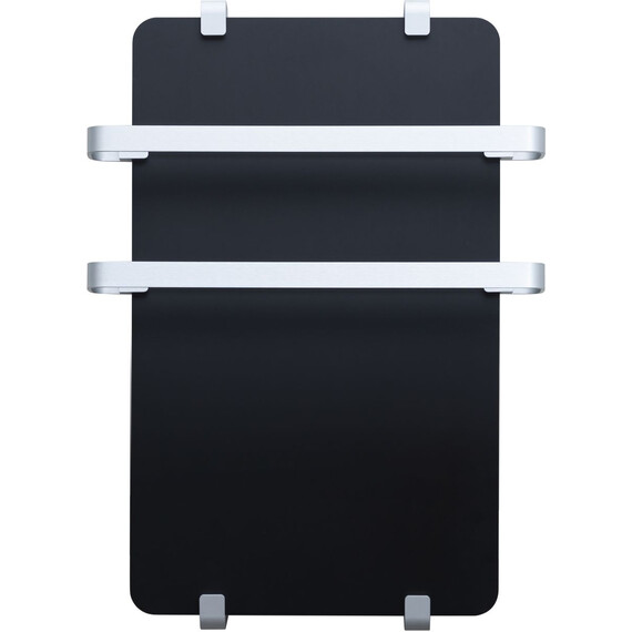 Полотенцесушитель электрический Allen Brau Infinity П2 290x1000 мм (с рейлингом 2.0) 325623, чёрный - фото 2