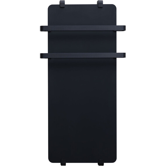 Полотенцесушитель электрический Allen Brau Infinity П2 290x1400 мм (с рейлингом 2.0) 325639, чёрный - фото 2