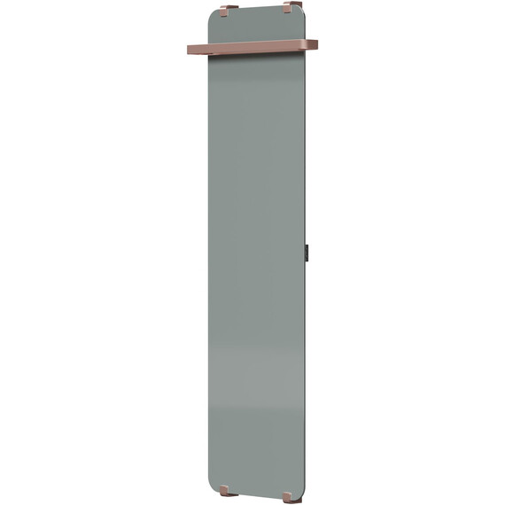 Полотенцесушитель электрический Allen Brau Infinity П1 290x1600 мм (с рейлингом 2.0) 325654, медь - фото 