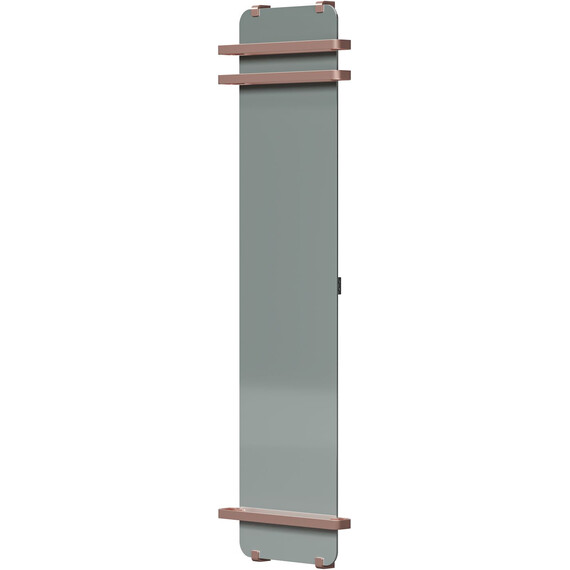 Полотенцесушитель электрический Allen Brau Infinity П3 290x1800 мм (с рейлингом 2.0) 325655, медь - фото 