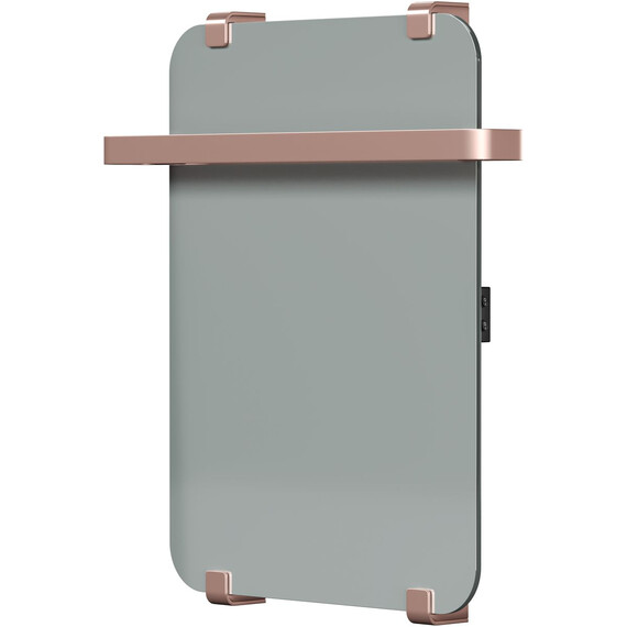 Полотенцесушитель электрический Allen Brau Infinity П1 290x600 мм (с рейлингом 2.0) 325649, медь - фото 