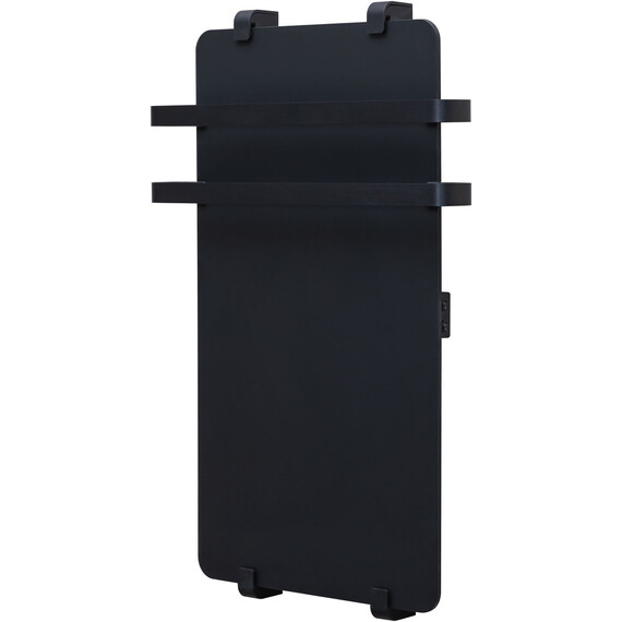 Полотенцесушитель электрический Allen Brau Infinity П2 290x800 мм (с рейлингом 2.0) 325636, чёрный - фото 