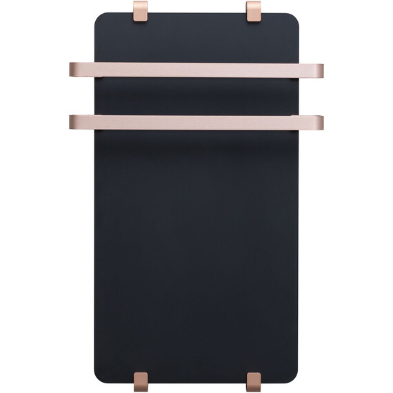 Полотенцесушитель электрический Allen Brau Infinity П2 290x800 мм (с рейлингом 2.0) 325629, чёрный - фото 2