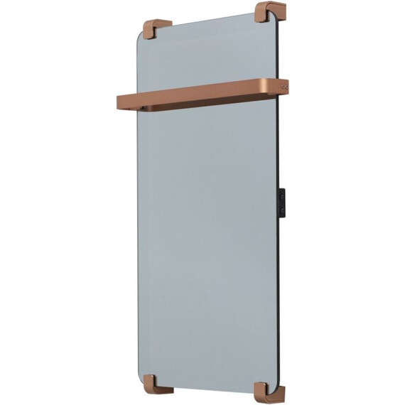 Полотенцесушитель электрический Allen Brau Infinity П1 290x800 мм (с рейлингом) 305011, медь - фото 