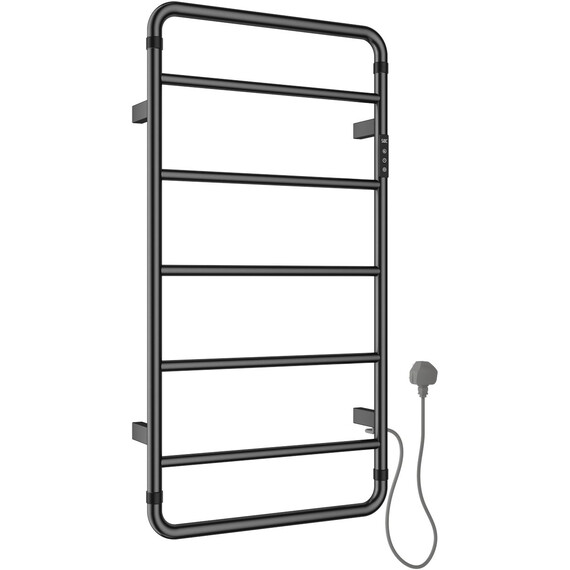 Полотенцесушитель электрический Allen Brau Priority П7 450x904 мм 7.31002-GM, оружейная сталь - фото 
