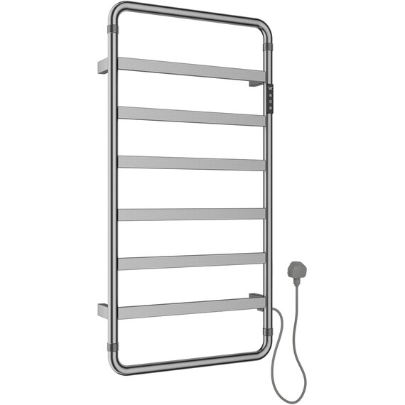 Полотенцесушитель электрический Allen Brau Priority П8 450x920 мм 7.31003-BN, никель - фото 