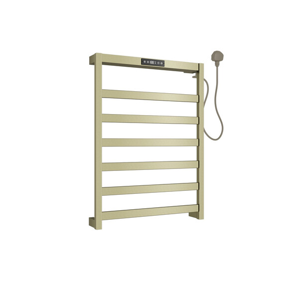 Полотенцесушитель электрический Allen Brau Reality П7 450x642 мм 7.32000-GB, золото матовое - фото 